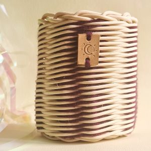 Petit pot violet prune