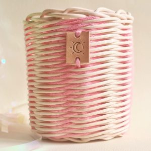 Petit pot rose bonbon